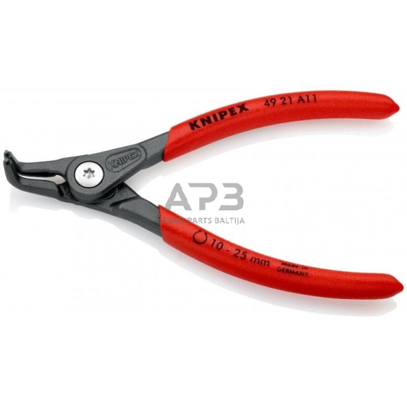 Replės išoriniams žiedams. Lenktos 130mm (Ø10-25mm) KNIPEX 2