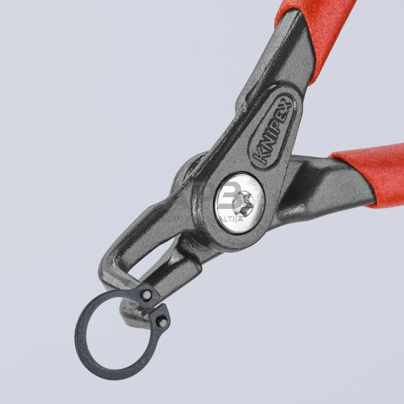 Replės išoriniams žiedams. Lenktos 130mm (Ø10-25mm) KNIPEX 4