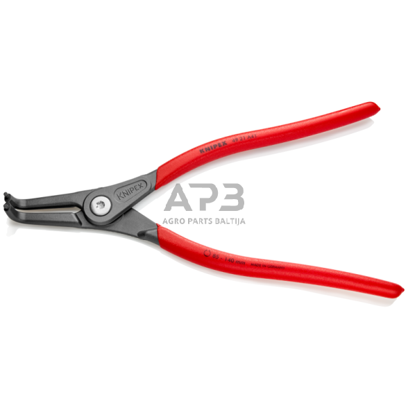 Replės išoriniams žiedams. Lenktos 305mm (Ø85-140mm) KNIPEX