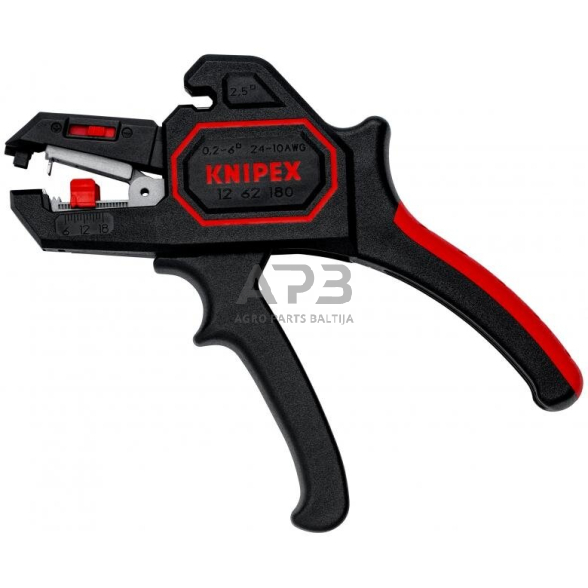 Replės laidų nuvalymui 180mm (0.2-6mm²) KNIPEX