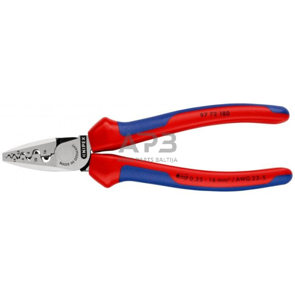 Replės laidų užspaudimui KNIPEX 180mm