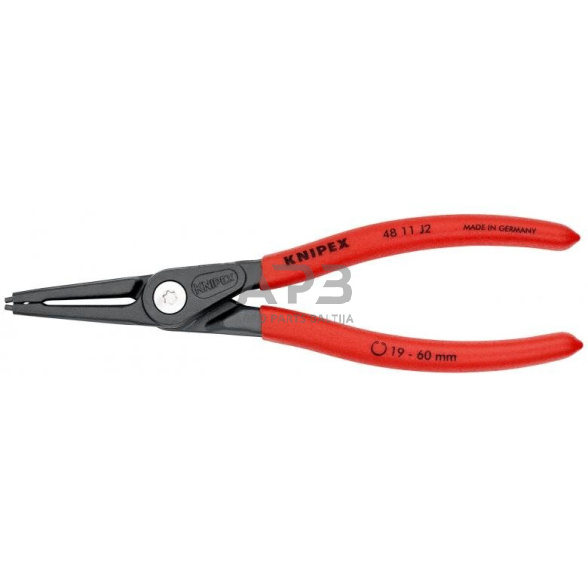 Replės vidiniams žiedams 180mm (Ø19-60mm) KNIPEX