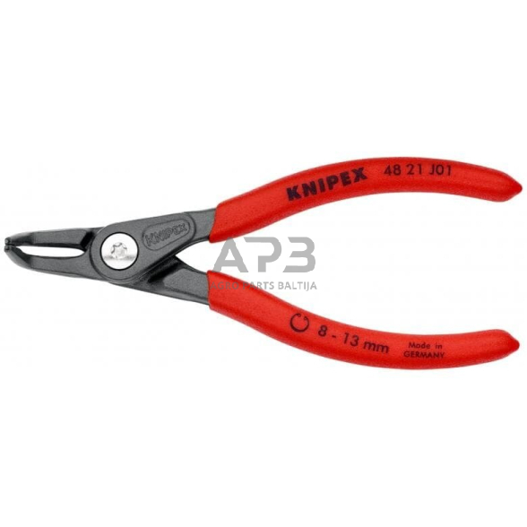 Replės vidiniams žiedams. Lenktos 130mm (Ø8-13mm) KNIPEX 1