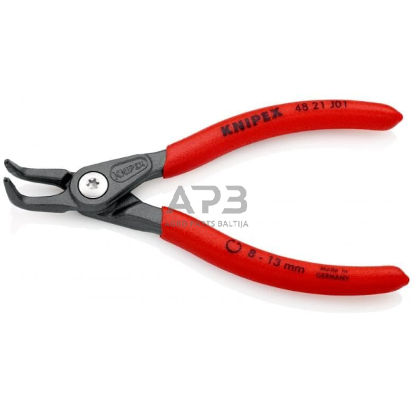 Replės vidiniams žiedams. Lenktos 130mm (Ø8-13mm) KNIPEX