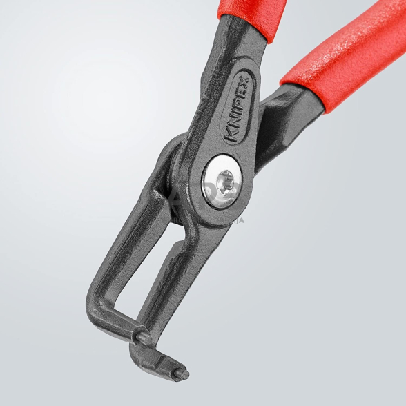 Replės vidiniams žiedams. Lenktos 210mm (Ø40-100mm) KNIPEX 3