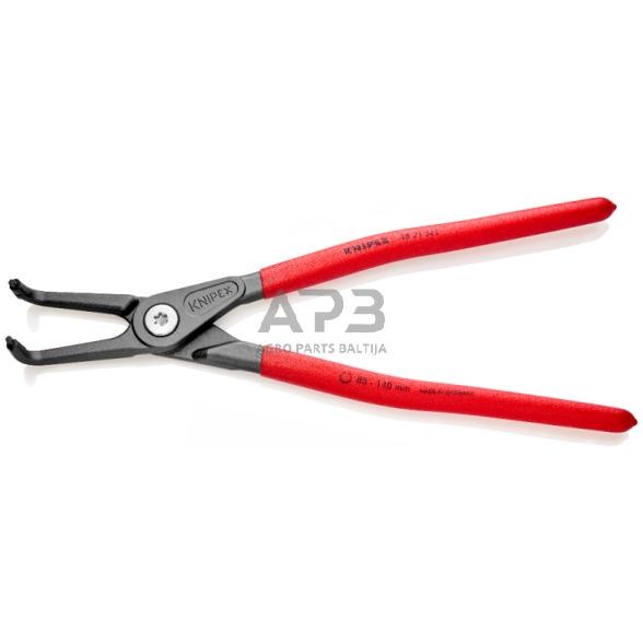 Replės vidiniams žiedams. Lenktos 305mm (Ø85-140mm) KNIPEX 1