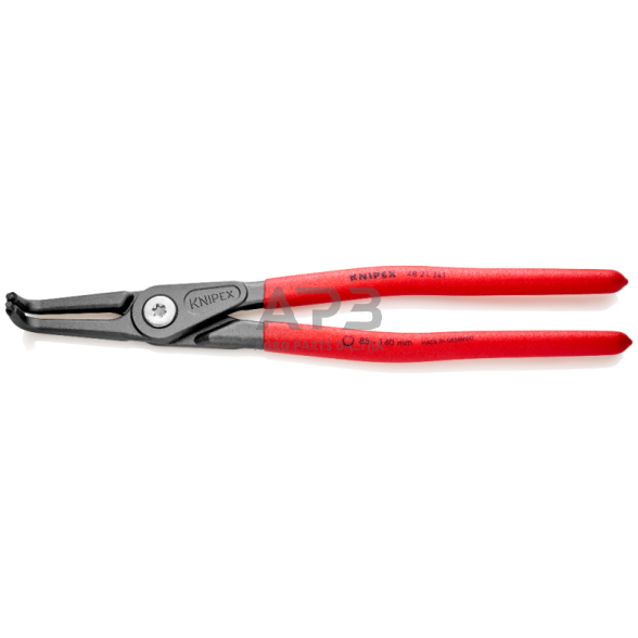 Replės vidiniams žiedams. Lenktos 305mm (Ø85-140mm) KNIPEX