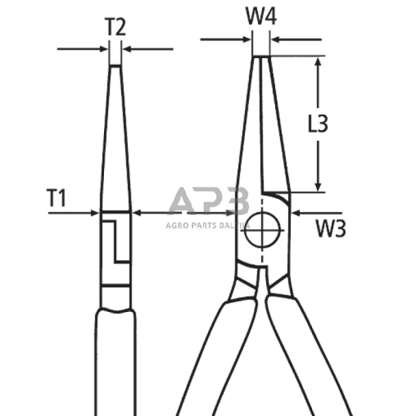 Replės žvakėms 200mm KNIPEX 4