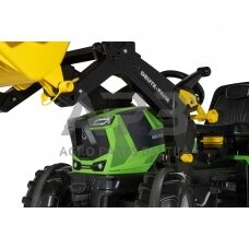 Rolly Toys  traktoriukas su pedalaisrollyFarmtrac Premium II Deutz 8280, FL su priekiniu krautuvu, 730087