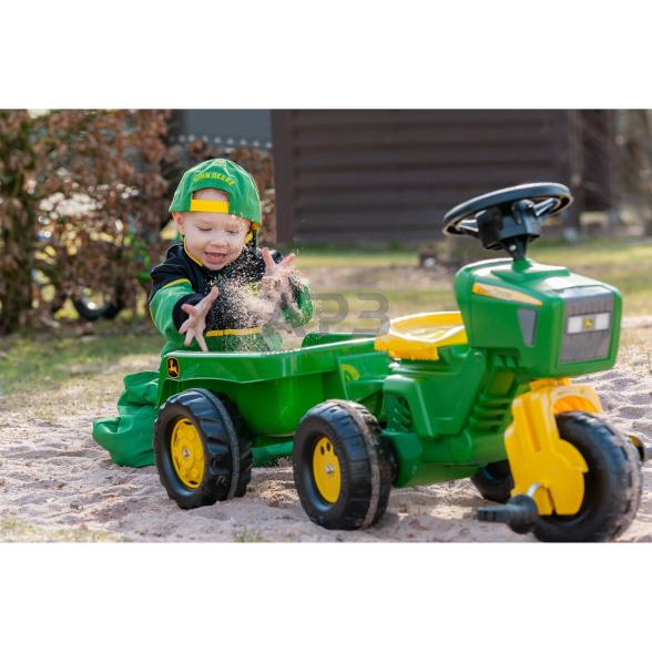 Rolly Toys John Deere minamas triratis su priekaba, 052769 3