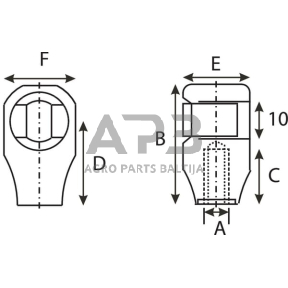 Rutulinė galvutė Stabilus CA72421