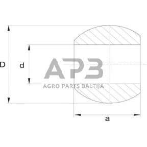 Rutulinė jungtis 46,00 mm VPL2232