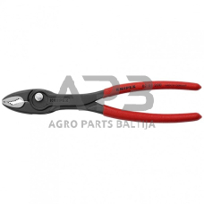 Santechinės replės 200mm (dvigubo griebimo) KNIPEX (su fiksavimu)