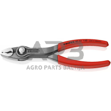 Santechninės replės 150mm (dvigubo griebimo) KNIPEX (su fiksavimu)