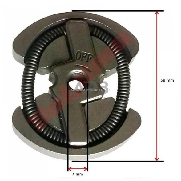 Sankaba Husqvarna 136 LE. 530 01 49-49, 5300149-49, 530014949