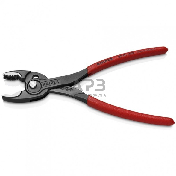 Santechinės replės 200mm (dvigubo griebimo) KNIPEX (su fiksavimu) 3