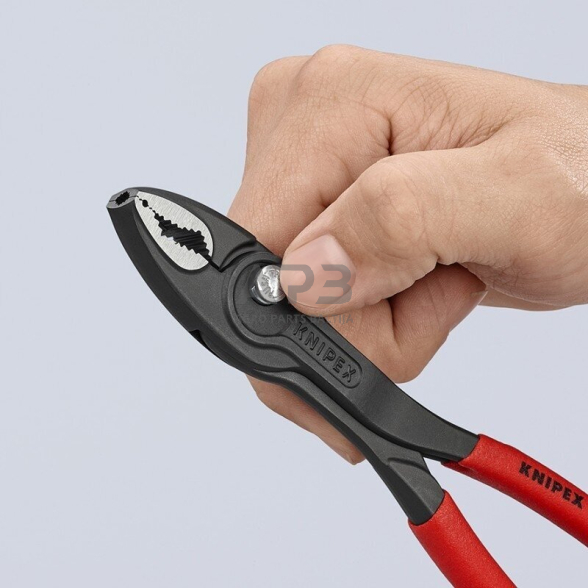 Santechinės replės 200mm (dvigubo griebimo) KNIPEX (su fiksavimu) 4