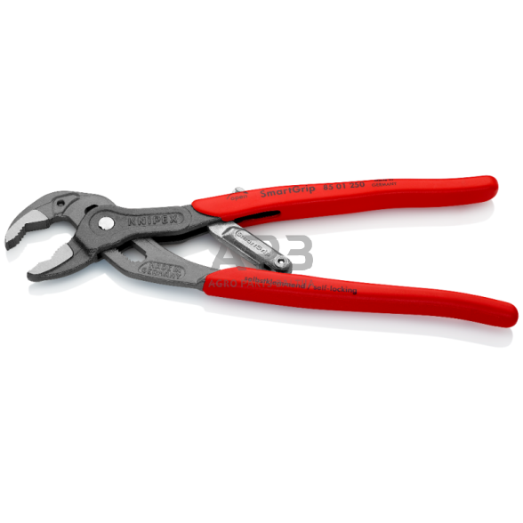 Santechninės replės 250mm KNIPEX su SmartGrip fiksavimu 1