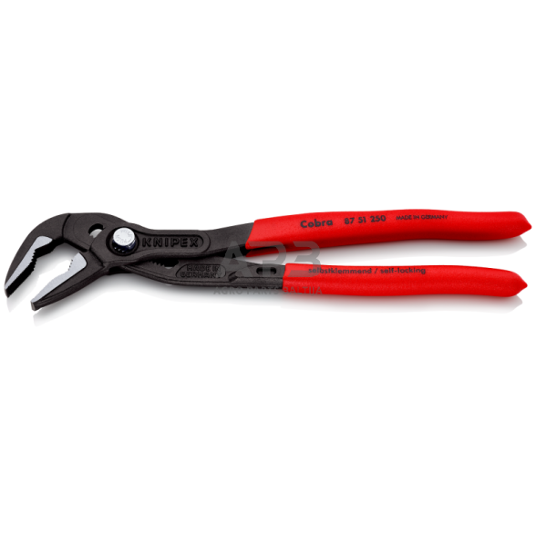 Santechninės replės prailgintos KNIPEX Cobra su fiksavimu 250mm 1