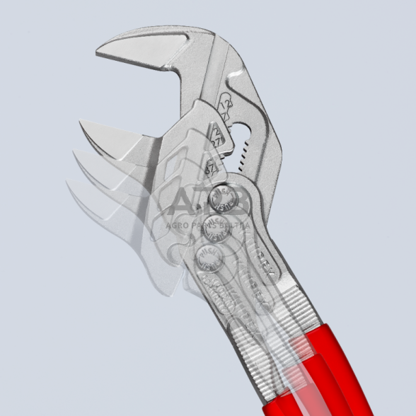 Santechninės replės-raktas 250mm KNIPEX su fiksavimu 5