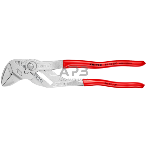 Santechninės replės-raktas 250mm KNIPEX su fiksavimu