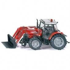 Siku traktorius Massey Ferguson su priekiniu krautuvo šake, 10365300000, 3653