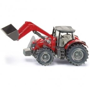 Siku traktorius Massey Ferguson su priekiniu krautuvu, 10198500000