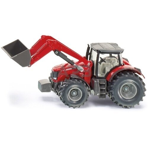 Siku traktorius Massey Ferguson su priekiniu krautuvu, 10198500000