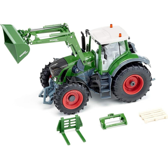 Siku traktorius Fendt 933 Vario su priekiniu krautuvu, Bluetooth nuotolinio valdymo pultu ir programėlių valdymu, 6796 1