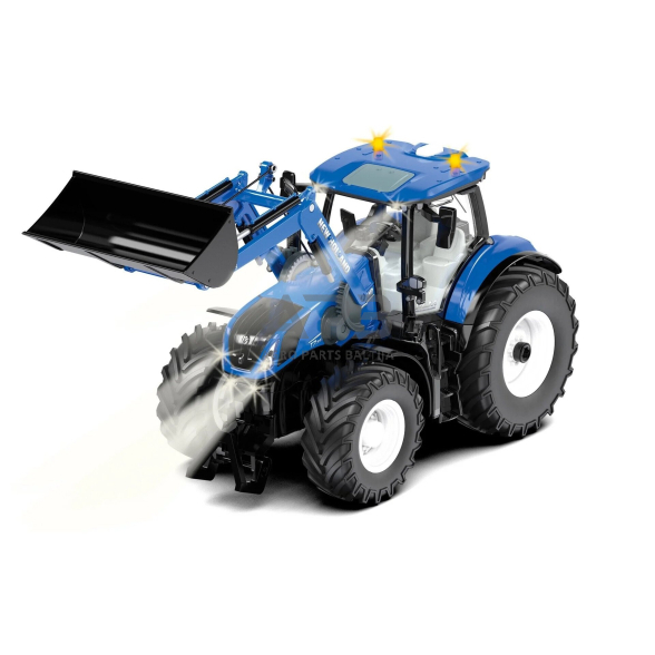 Siku traktorius New Holland T7.315 su priekiniu krautuvu ir programėlės valdymu, 10679700000