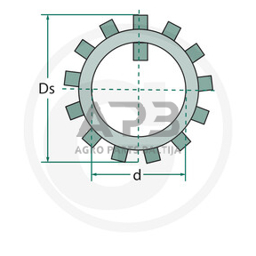 SKF tvirtinimo plokštelė MB 10