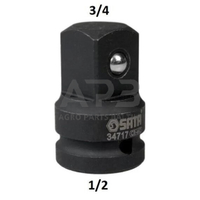 Smūginis adapteris 1/2"(F) - 3/4"(M)