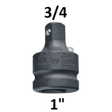 Smūginis adapteris 1"(F) - 3/4"(M)