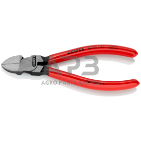 Šoninio kirpimo replės plastikams 140mm KNIPEX