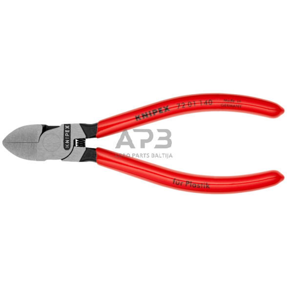 Šoninio kirpimo replės plastikams 140mm KNIPEX 2