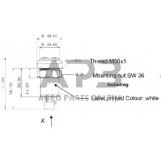 Spaudžiamas jungiklis Pneutron 11801003PN