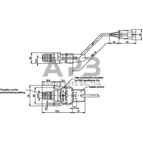 Spaudžiamas jungiklis Cobo PTO 15133000