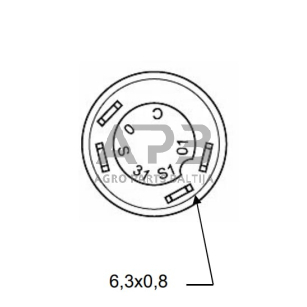 Spaudžiamas jungiklis Pneutron 11245100PN 4