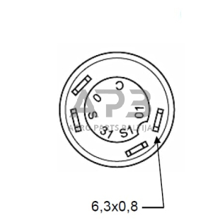 Spaudžiamas jungiklis Pneutron 11245270PN 3