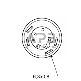 Spaudžiamas jungiklis Pneutron 11245210PN 3