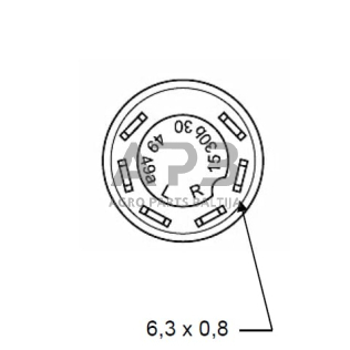 Spaudžiamas jungiklis Pneutron 11165100PN 3