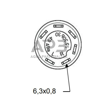 Spaudžiamas jungiklis Pneutron 11175190PN 3