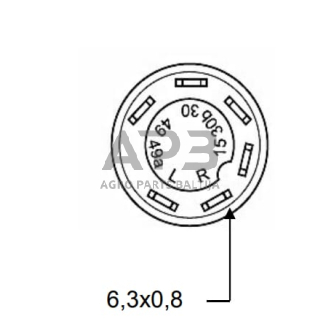 Spaudžiamas jungiklis Pneutron 11175010PN 3