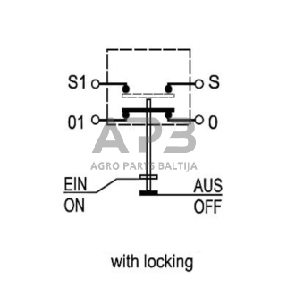 Spaudžiamas jungiklis Pneutron 11145330PN 3