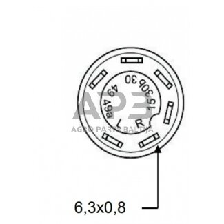 Spaudžiamas jungiklis Pneutron 11175200PN 2