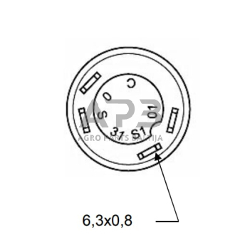 Spaudžiamas jungiklis Pneutron 11245030PN 2