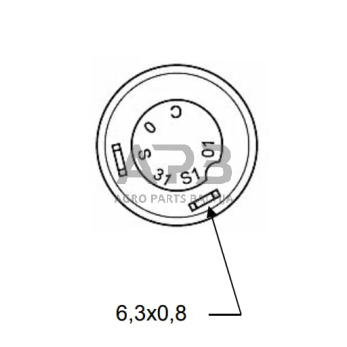 Spaudžiamas jungiklis Pneutron 11215400PN 2