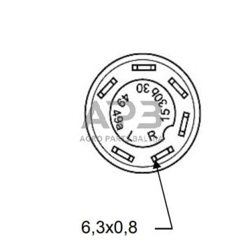 Spaudžiamas jungiklis Pneutron 11175120PN 2