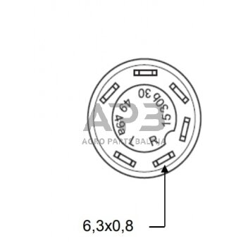 Spaudžiamas jungiklis Pneutron 11275100PN 2