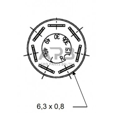 Spaudžiamas jungiklis Pneutron 11100320PN 2